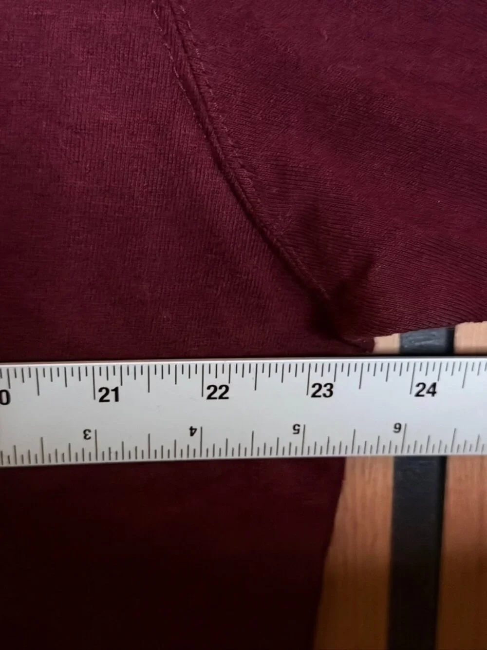 Carhartt T Shirt Large Mens Burgundy Loose Fit Short Sleeve Pocket Tee